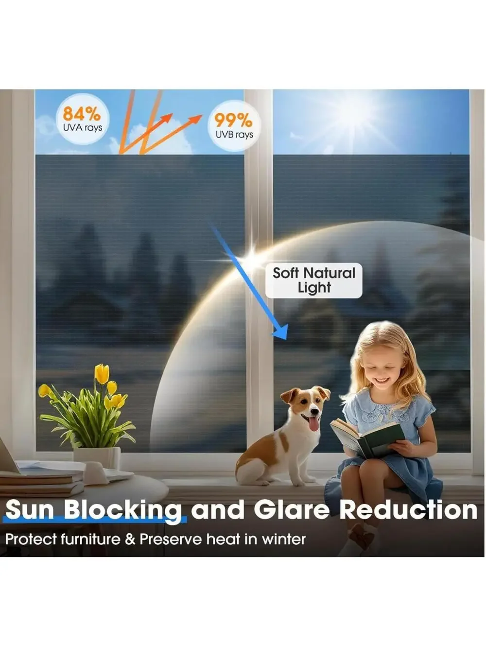One Way Window Privacy Film 2 Rolls 17.5